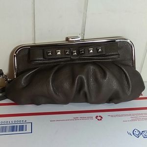 Jessica Simpson Bronze Faux Leather Purse